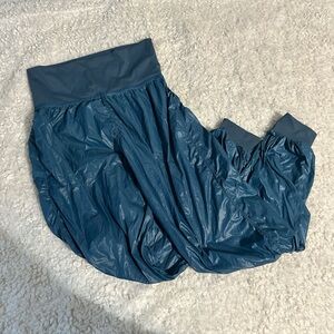 Dancer Blue Trash Bag Pants by Chic Ballet Dancewear Co